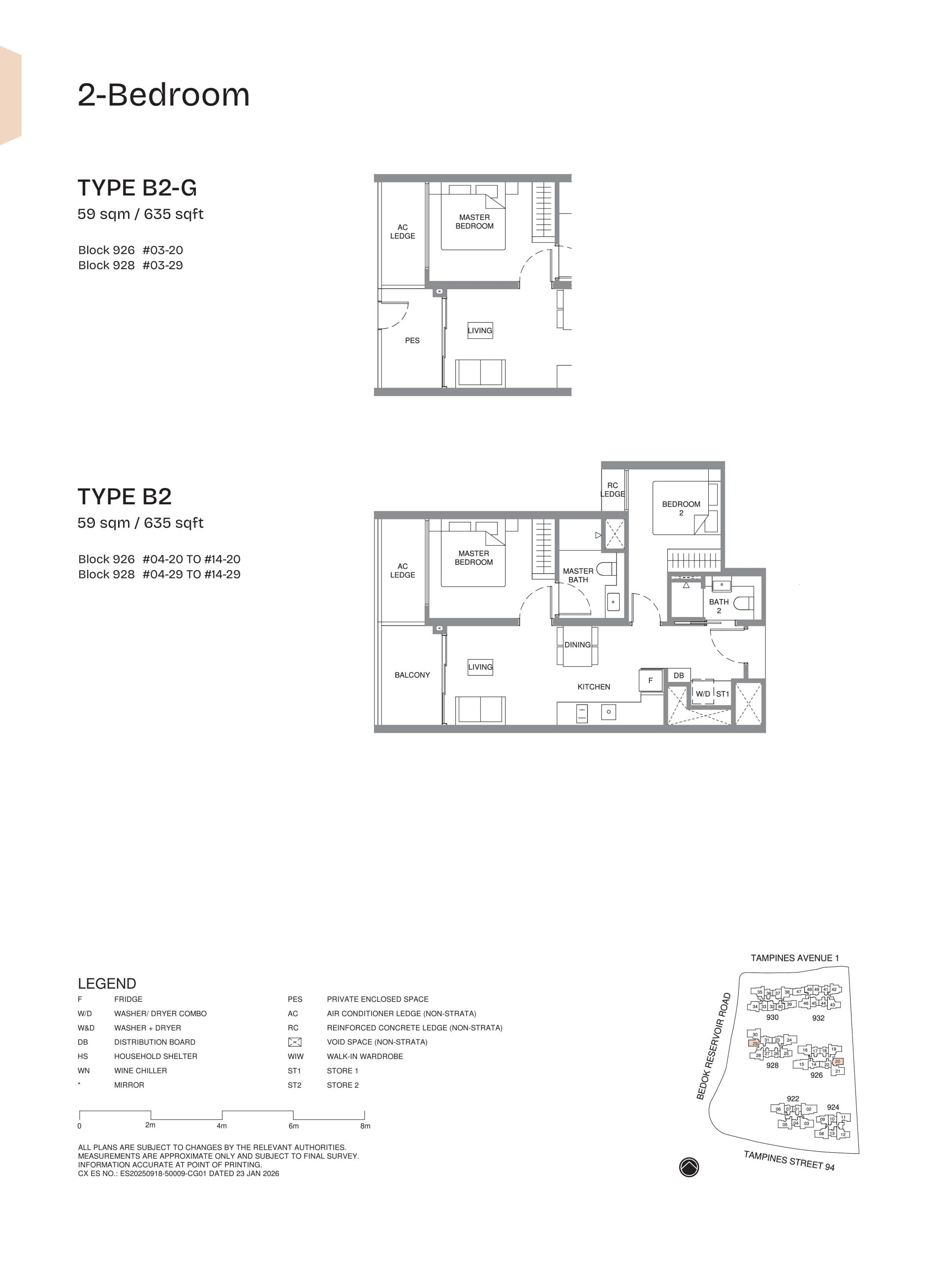 Pinery Residences floorplan